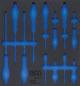 Preview: BGS Werkstattwageneinlage 2/3 leer für Art. 4122 4122-1